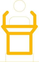 Speech Creative Icon Design vector