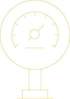 Gauge Creative Icon Design vector
