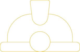 Helmet Creative Icon Design vector