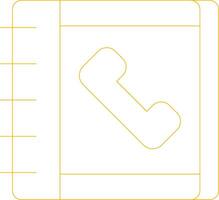 Phonebook Creative Icon Design vector