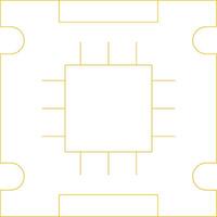 Processor Creative Icon Design vector