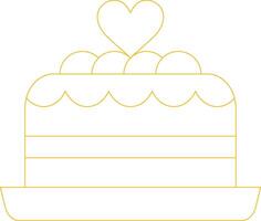 Cake Creative Icon Design vector