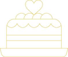 Cake Creative Icon Design vector