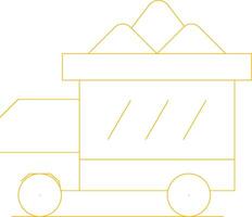 Raw Materials Creative Icon Design vector