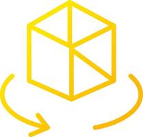 3d Creative Icon Design vector