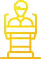 Speech Creative Icon Design vector