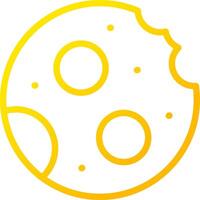 diseño de icono creativo de pan de pita vector