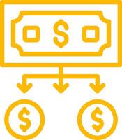 Money Creative Icon Design vector