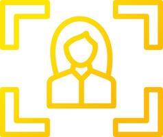 Portrait Creative Icon Design vector