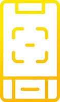 Line Yellow Gradient Design vector