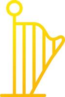 Harp Creative Icon Design vector