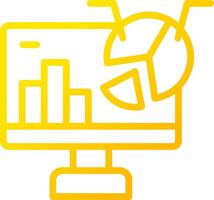 Data Analytics Creative Icon Design vector