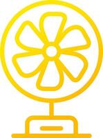 Fan Creative Icon Design vector