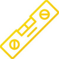 Spirit Level Creative Icon Design vector