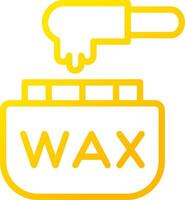 Wax Creative Icon Design vector