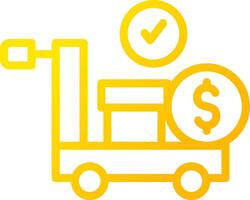 Procurement Creative Icon Design vector