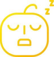 Line Yellow Gradient Design vector