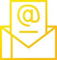 Email Marketing Creative Icon Design vector