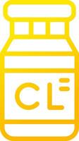 Chlorine Creative Icon Design vector