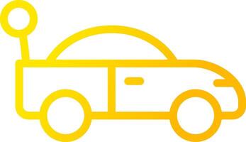 Line Yellow Gradient Design vector