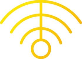 diseño de icono creativo wifi vector