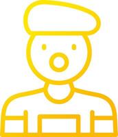Mime Creative Icon Design vector