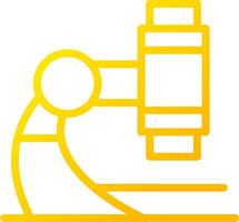 Microscope Creative Icon Design vector