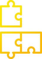 Puzzle Creative Icon Design vector