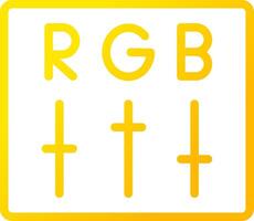Rgb Creative Icon Design vector