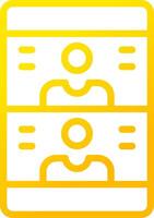Videocall Creative Icon Design vector