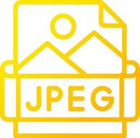 Jpeg Creative Icon Design vector