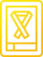 Line Yellow Gradient Design vector