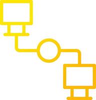 Unstructured Data Creative Icon Design vector