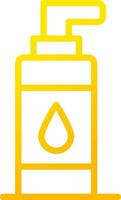 Line Yellow Gradient Design vector