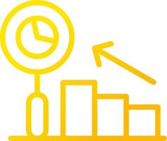 Predictive Analytics Creative Icon Design vector