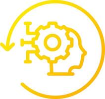 Reverse Engineering Creative Icon Design vector