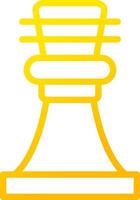 Chess Game Creative Icon Design vector