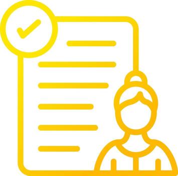 Task Based User Testing Creative Icon Design vector