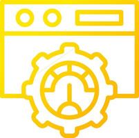 Search Engine Optimization Creative Icon Design vector