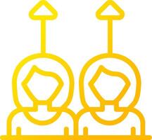 Same Approach Creative Icon Design vector