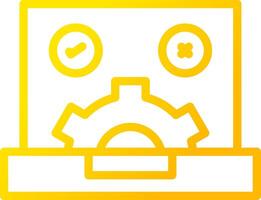 QA Testing Creative Icon Design vector
