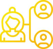 Manager Creative Icon Design vector