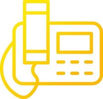 Telephone Creative Icon Design vector