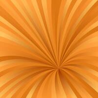 Orange color abstract burst design vector background