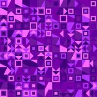 Purple geometrical mosaic pattern background design - abstract vector graphic