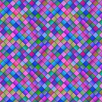 Geometrical gradient seamless diagonal square pattern background - abstract geometric colorful vector design