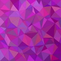 Purple irregular triangle mosaic vector background design