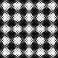 Seamless square pattern background - monochrome geometrical abstract vector graphic design
