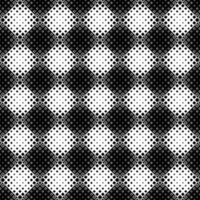 Seamless square pattern background - monochrome geometrical abstract vector graphic design