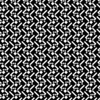 Random diagonal black and white pattern background - monochrome abstract seamless repeating vector graphic